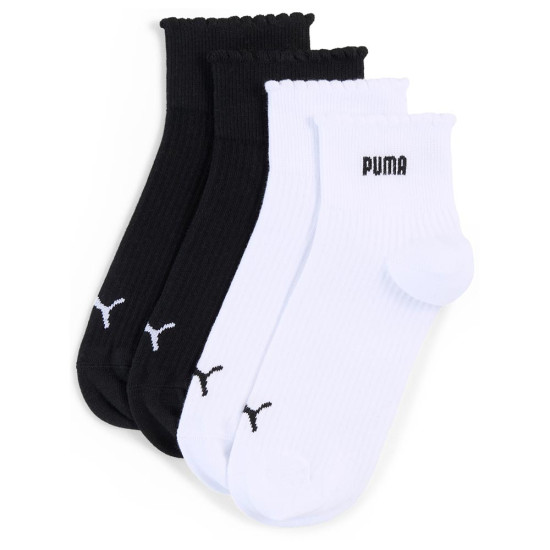 Puma Κάλτσες Scallop Edge Quarter Socks 2 pairs